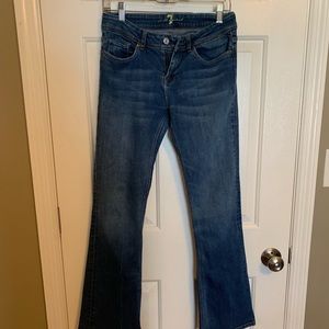 7 For All Mankind Flare Leg Jeans